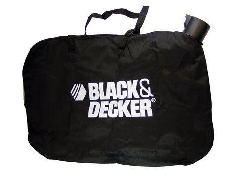 black and decker leaf blower with bag